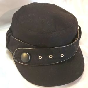 Betmar Wool Blend cool weather women's brimmed hat banded rivets Bollman Hat Co